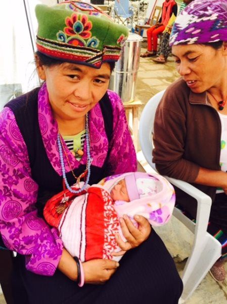Rachana Tamang’s grandmother and baby boy