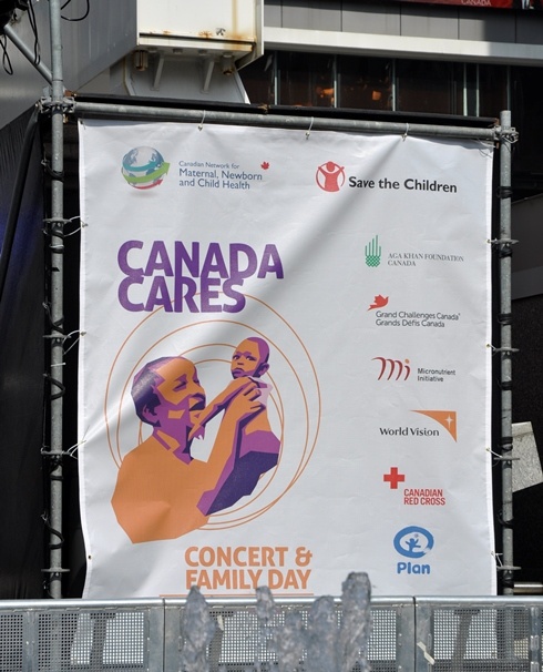 Canada Cares concert