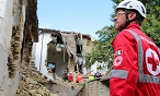 Italian Red Cross earthquake rescue