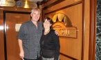 Linda and her husband Wray aboard The Grand Princess Cruise ship