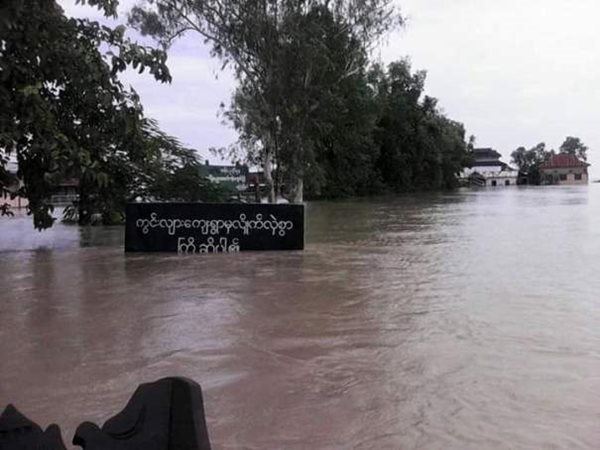 Many villages are still completely under more than a meter of water