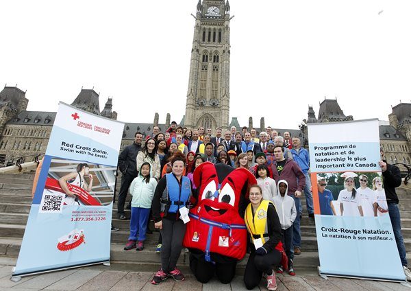 National Lifejacket and Swim Day on Parliament Hill