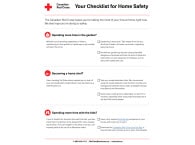 Download Home Safety Checklist (PDF)