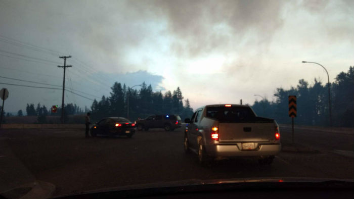 Wildfires in Williams Lake