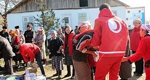 The Red Crescent Society of Kyrgyzstan has been one of the first responders following the earthquake that struck the Osh province on November 17