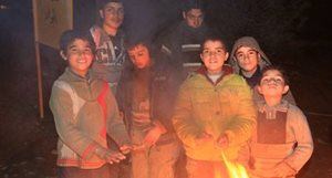 Families affected by heavy snow in Syria