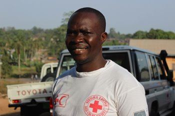 Cherner B. Kamara is a volunteer with the Sierra Leone Red Cross Society