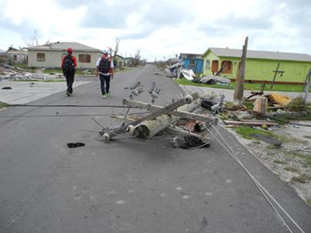 Red Cross teams on the ground supporting individuals and families in the Caribbean