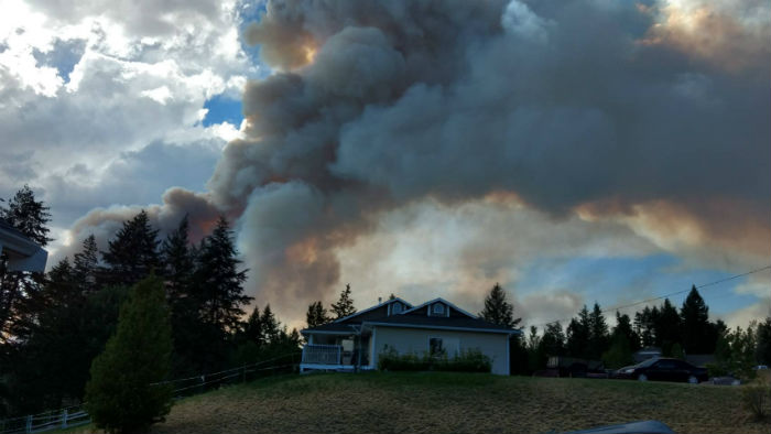 Wildfires in Williams Lake