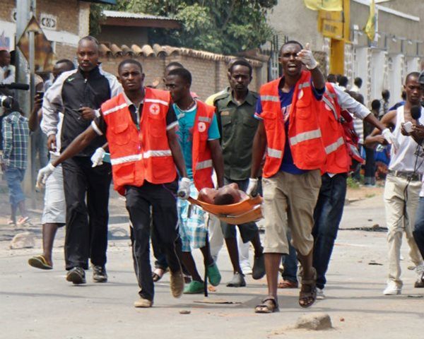 More than 100 Burundi Red Cross volunteers on the front lines