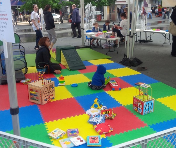 Kids' play area