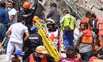 Red Cross on the ground responding to earthquakes in Mexico. 