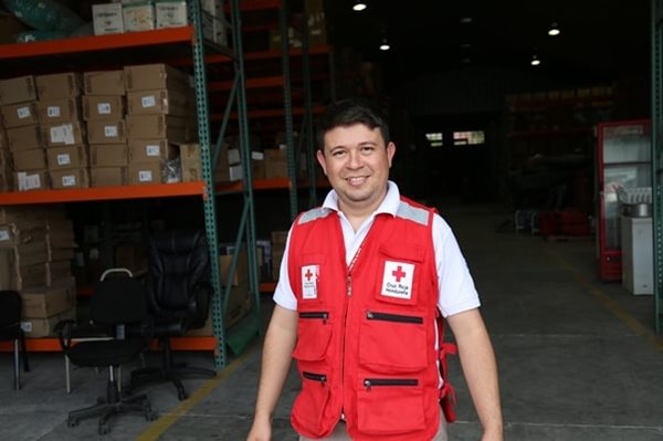 Gerardo Machado, preparedness advisor for the Honduran Red Cross