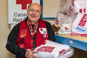 Hamilton resident decided to spend his retirement volunteering with Canadian Red Cross
