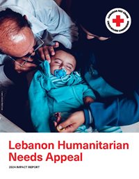 Lebanon humanitarian crisis 2024 donor update cover page.