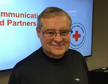 Canadian Red Cross volunteer Dale Paterson