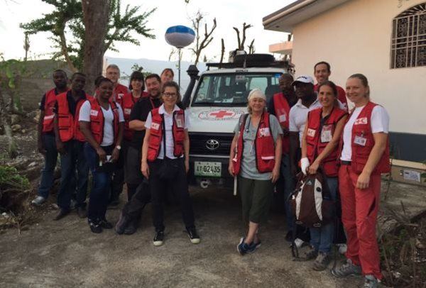 The Canadian Red Cross team will bring a variety of skills and experience