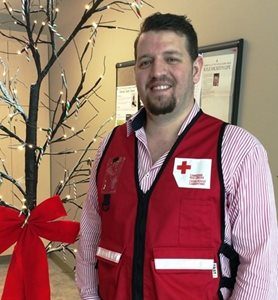 Canadian Red Cross volunteer Georges Yaacoub