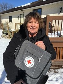 Linda Wachal, volunteer, Beasejour Personal Disaster Assistance