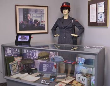 The mannequin 'Evelyn' now on display