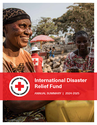 International Disaster Relief Fund Report Cover