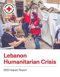 2023 Lebanon humanitarian crisis donor update cover page.
