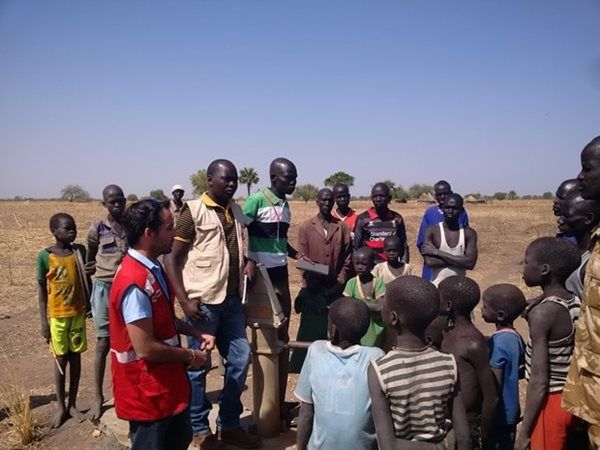 Supporting communities to install, manage and maintain water and sanitation facilities in some of the most remote areas of South Sudan is a key part of efforts to improve maternal, newborn and child survival