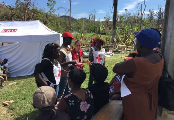 The Canadian Red Cross has deployed a team of 9 trained and experienced aid workers