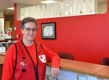 Karen Saulnier, Canadian Red Cross emergency response volunteer