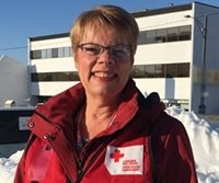 Canadian Red Cross volunteer Helga Bender