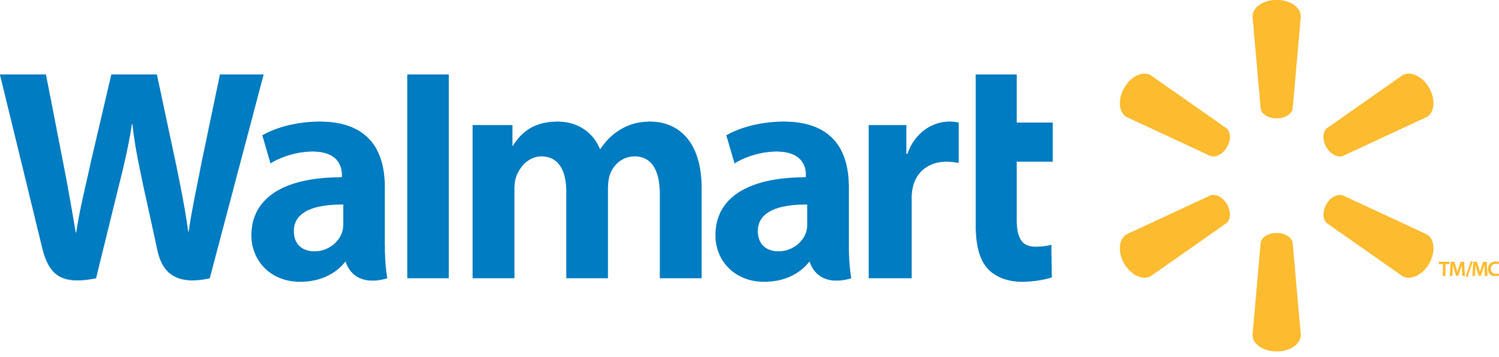 Logo of Walmart Canada, Red Cross corporate partner