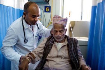 In the bustling din of Dhulikhel Hospital’s emergency room, Dr. Sanu Shrestha works