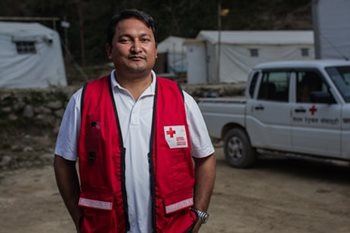 Bijay Bharati, whose wife and children were staying in Nepal’s capital, Kathmandu, was working with the Canadian Red Cross as a Health Delegate in South Sudan