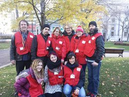 : Canadian Red Cross Street Fundraisers