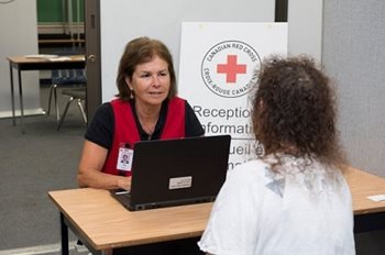 Retired teacher Ann Deane shares her story about being a Canadian Red Cross volunteer.